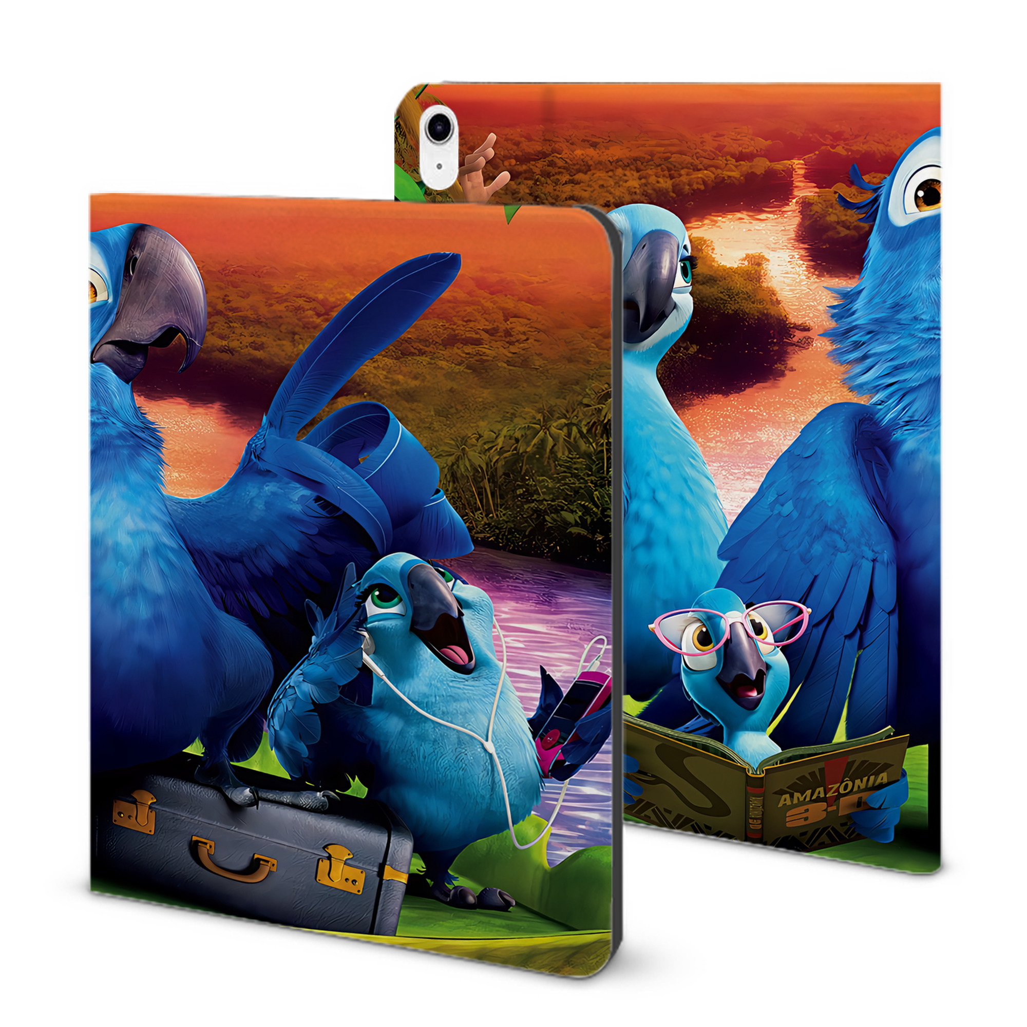 （画像用） Angry Birds アングリーバード IPad ケース ブック型 PUレザー TPU 耐衝撃 軽量 薄型 ペン収納なし 全面保護 IPad 各モデル対応